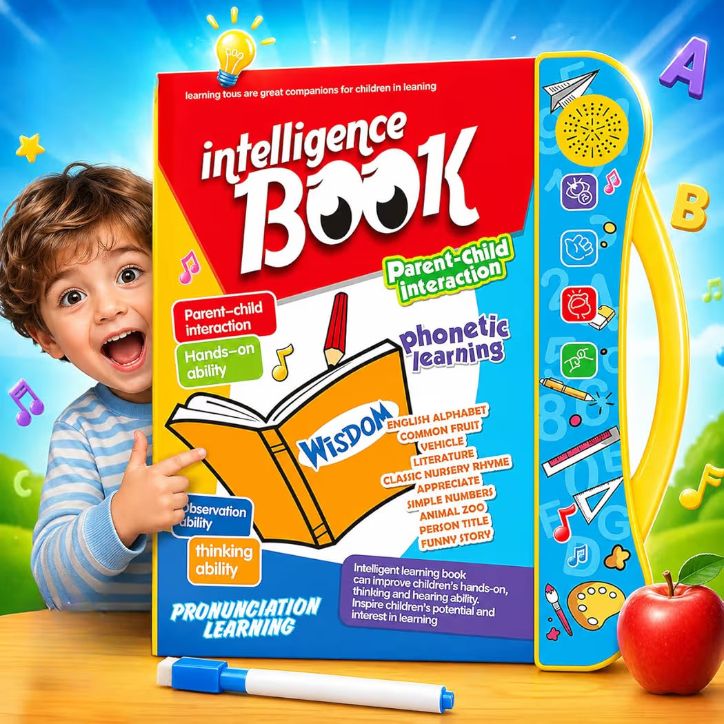 Interactive Talking Book for Kids | ABC Learning & Sound Book
