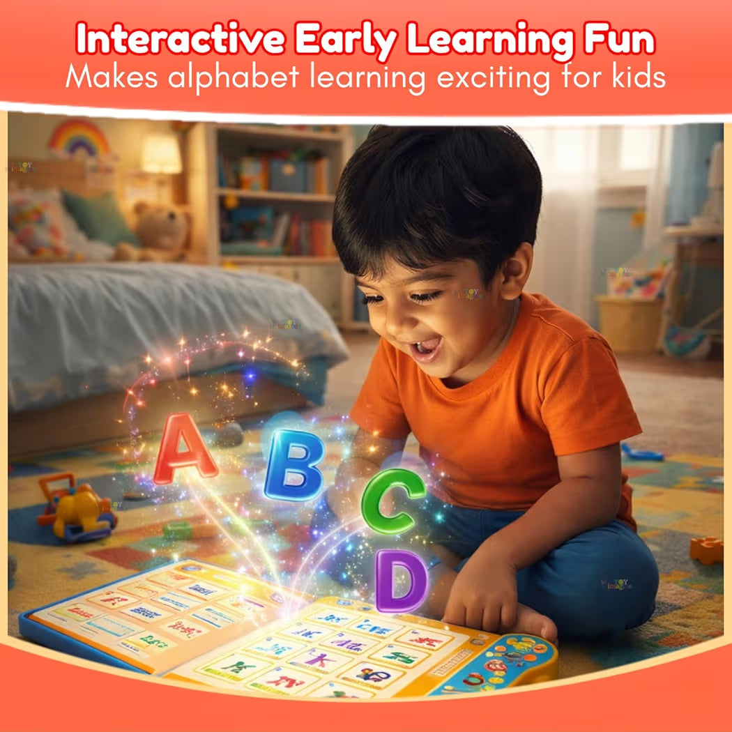 Interactive Talking Book for Kids | ABC Learning & Sound Book